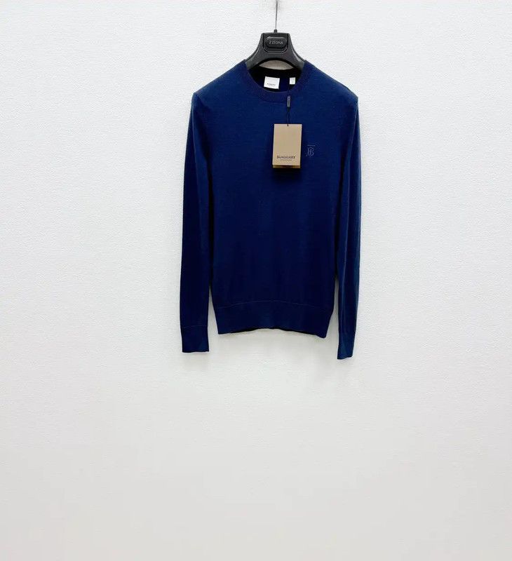 Burberry Burberry Men's Cashmere Long Sleeve Sweater Size US S / EU 44-46 / 1 - 1 Thumbnail