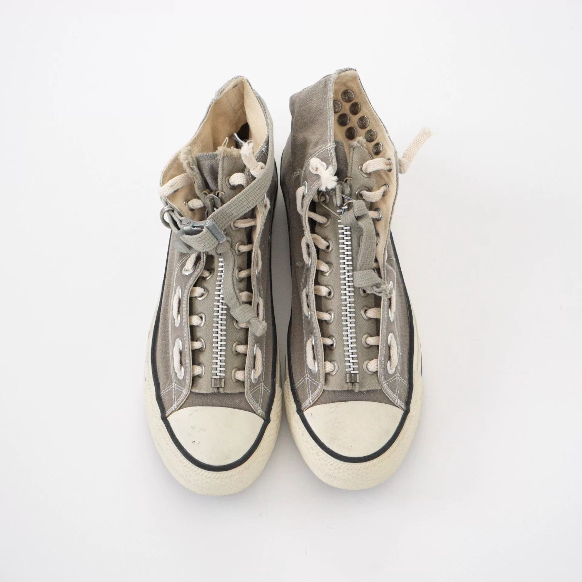 Takahiromiyashita The Soloist. takahiro miyashita canvas high-top shoes Size US 8 / EU 41 - 1 Thumbnail