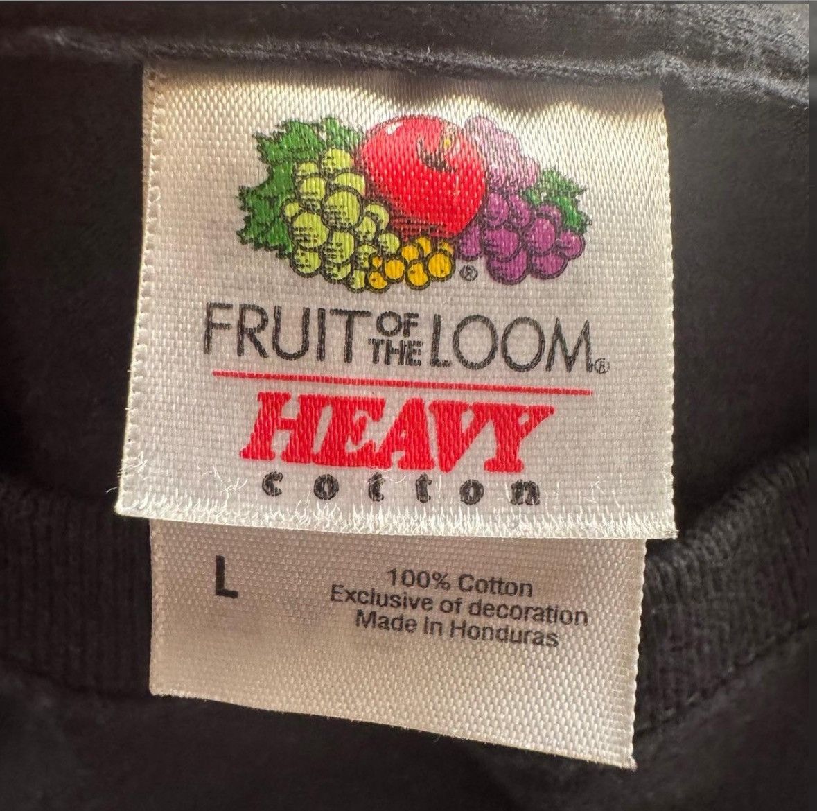 Fruit Of The Loom × Vintage Vintage Y2K Infidel Grunge Graphic T-Shirt Size US L / EU 52-54 / 3 - 3 Thumbnail