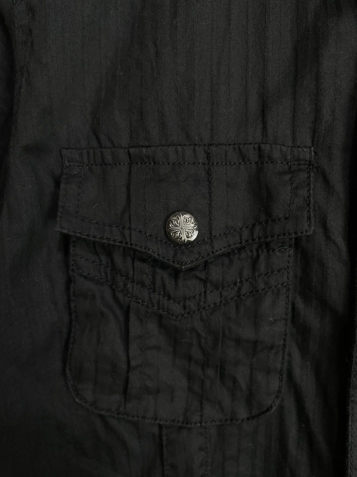 GOA Crosbec Japan Gothic Punk button Shirt Size L / US 10 / IT 46 - 7 Thumbnail