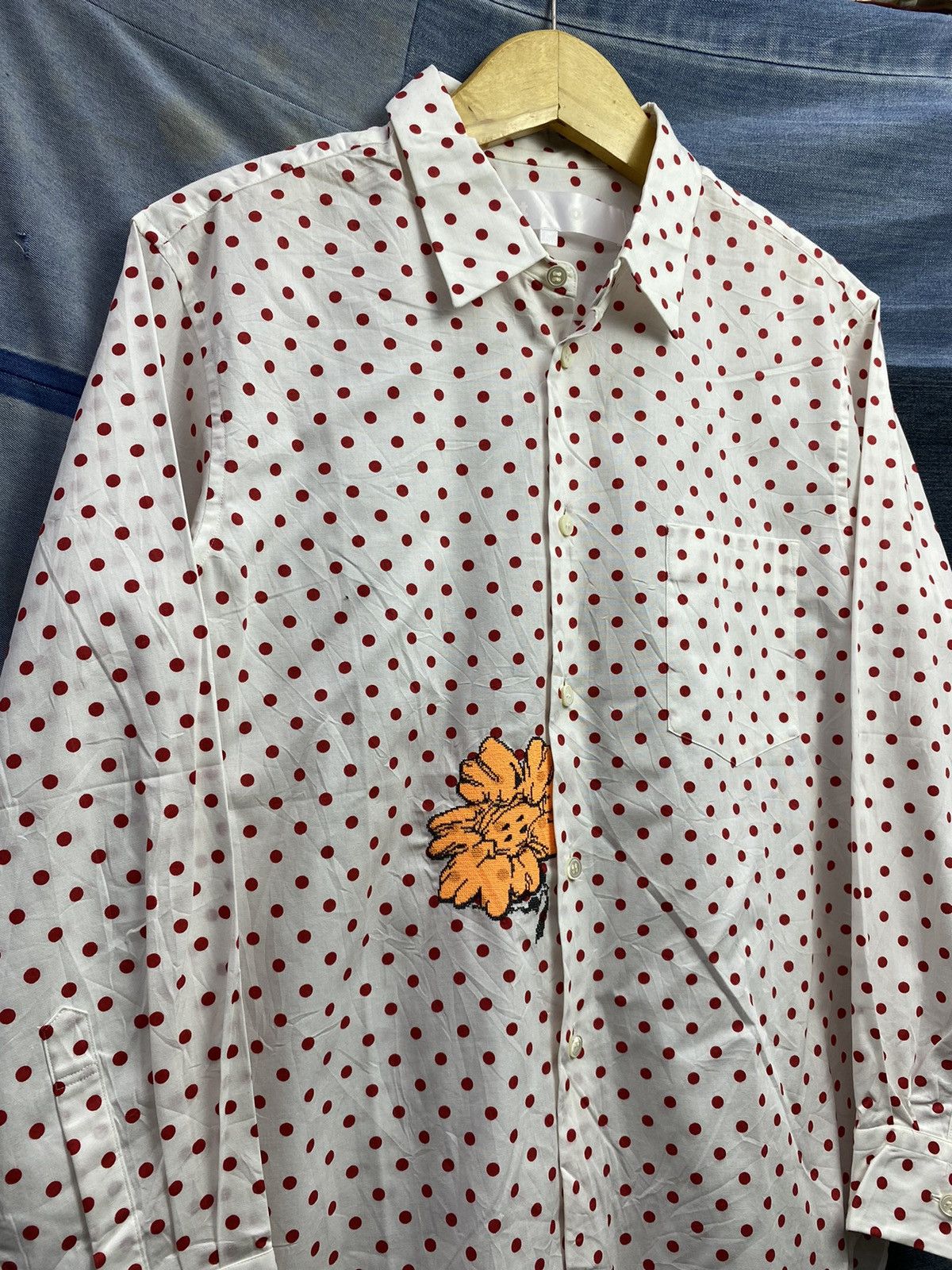 Comme des Garcons 2000s Tao comme des garcons polka flower shirt Size US M / EU 48-50 / 2 - 3 Thumbnail