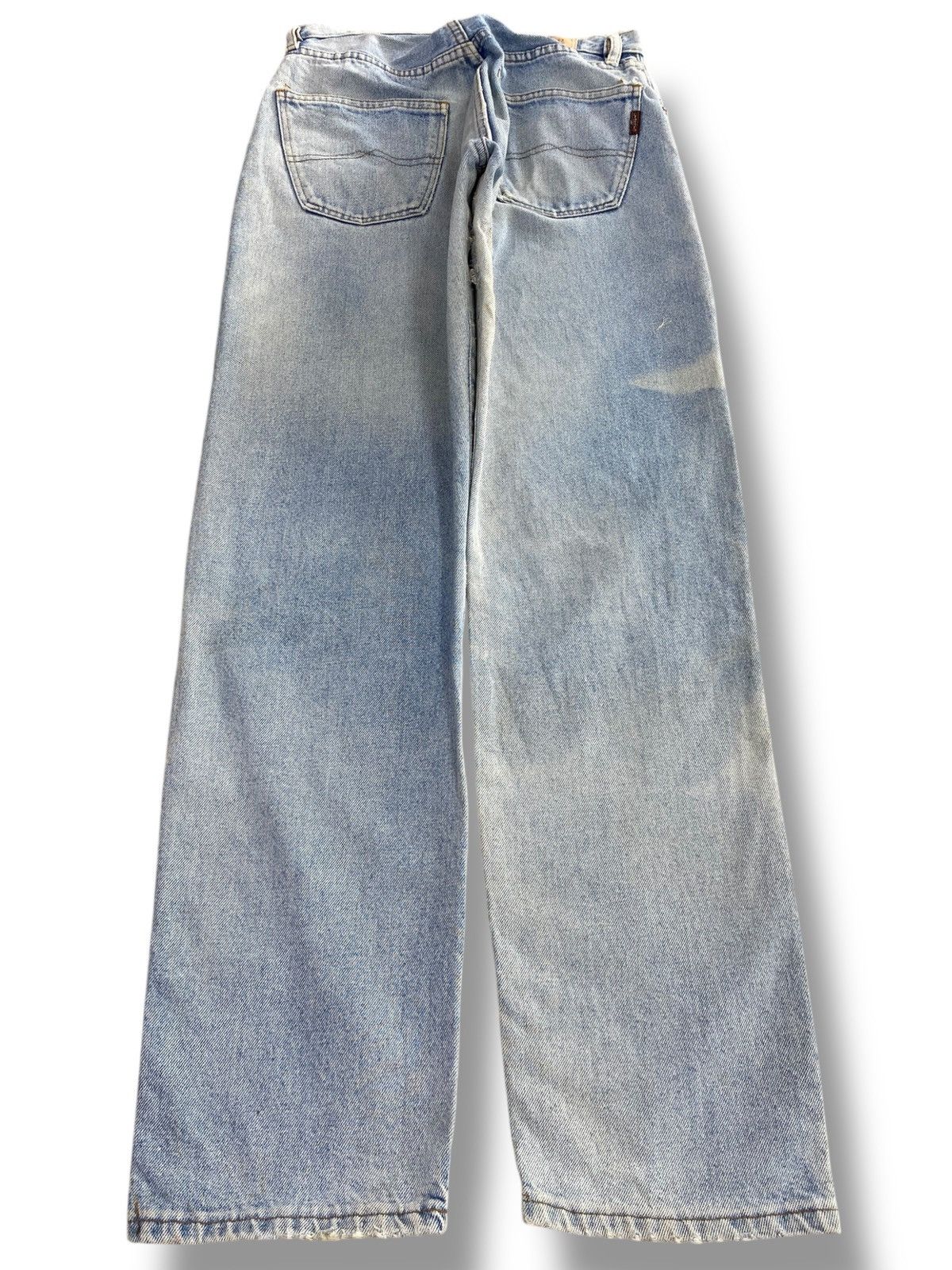 Japanese Brand Liberto Acid Light Wash Style Straight Leg Jeans Size US 28 / EU 44 - 3 Thumbnail