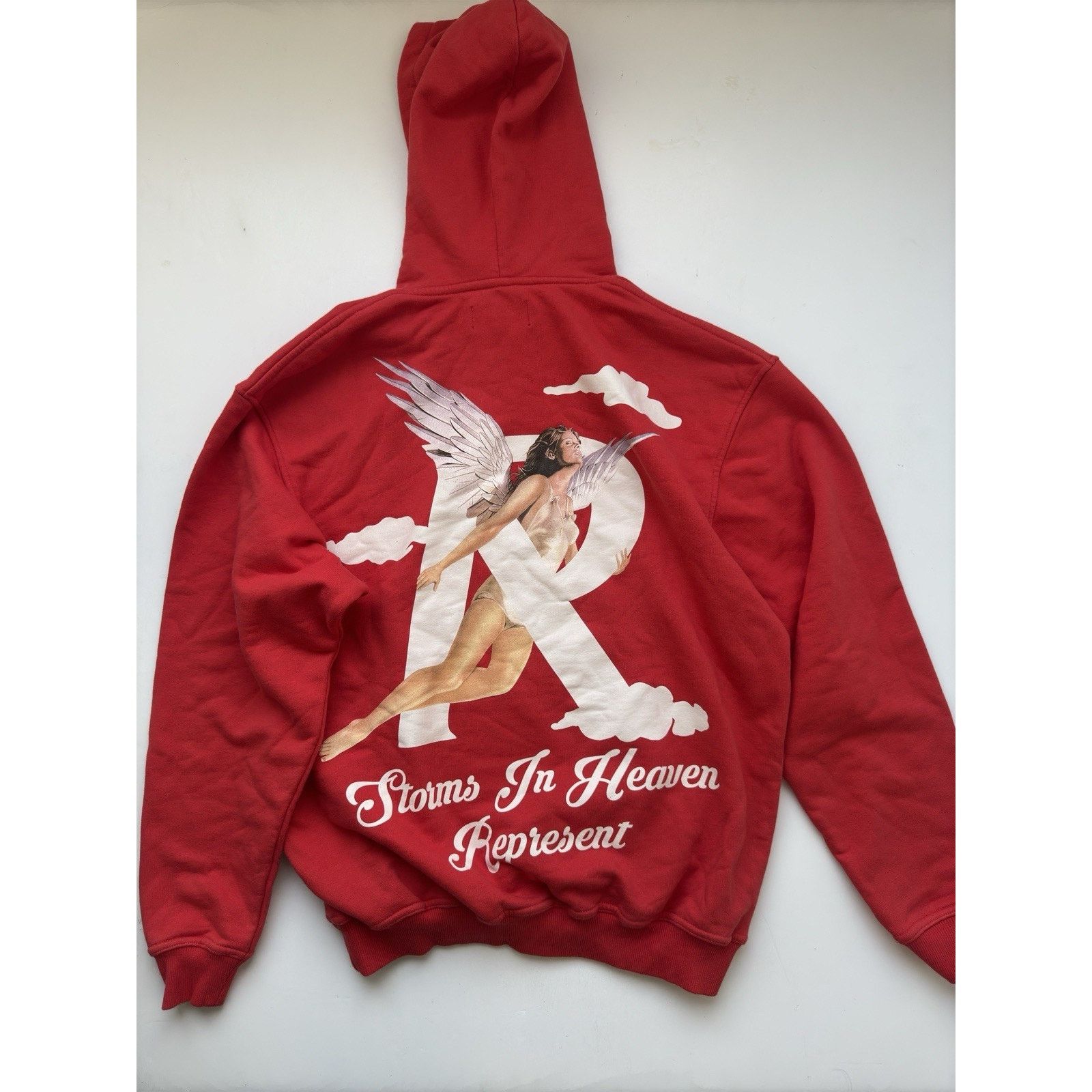 Represent Clo. Represent Storms In Heaven Burnt Red Hoodie XS Oversized NWT Size US XS / EU 42 / 0 - 1 Thumbnail