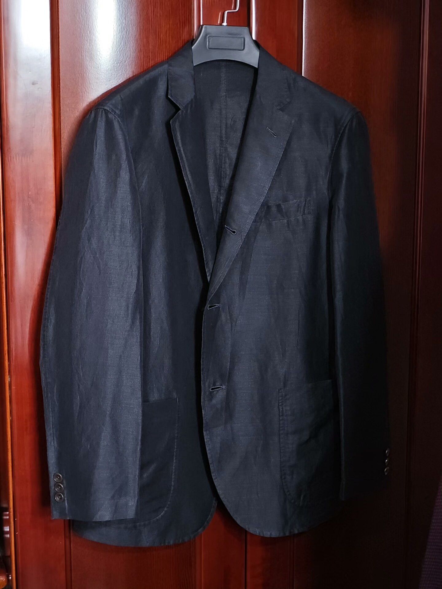 J. Press Casual Unstructured Linen Wool Blazer Size US L / EU 52-54 / 3 - 1 Thumbnail