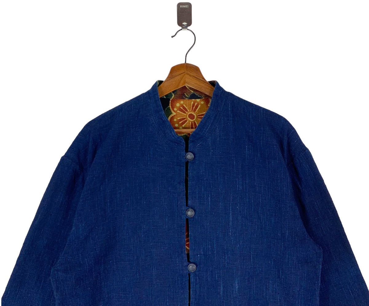 Blue Blue Japan × Indigo Vintage Indigo Japanese Reversible Chinese Style Jacket Size US M / EU 48-50 / 2 - 3 Thumbnail
