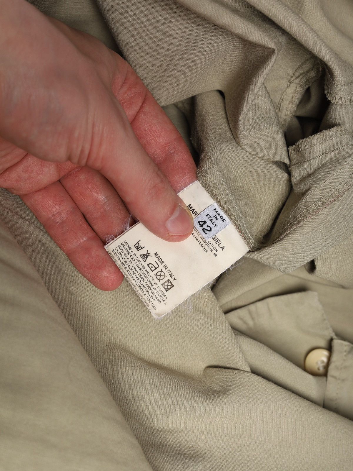 Maison Margiela Maison Margiela Beige Trench Coat X-Long Archive Vintage Size M / US 6-8 / IT 42-44 - 11 Thumbnail