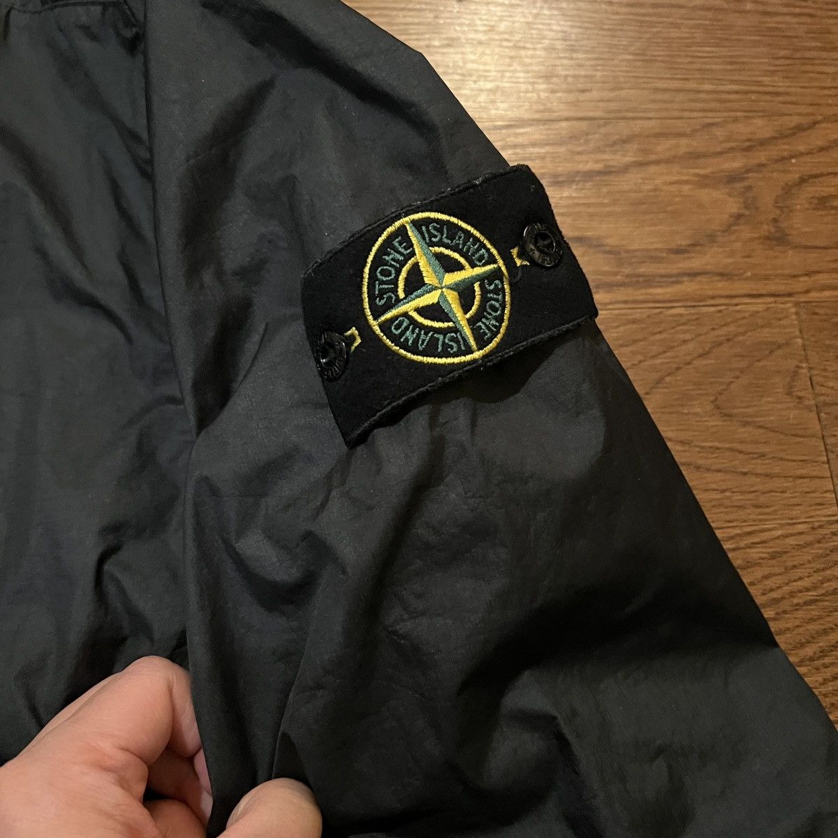 Stone Island Stone Island Membrana 3L TC Black Hooded Jacket XL Size US XL / EU 56 / 4 - 3 Thumbnail