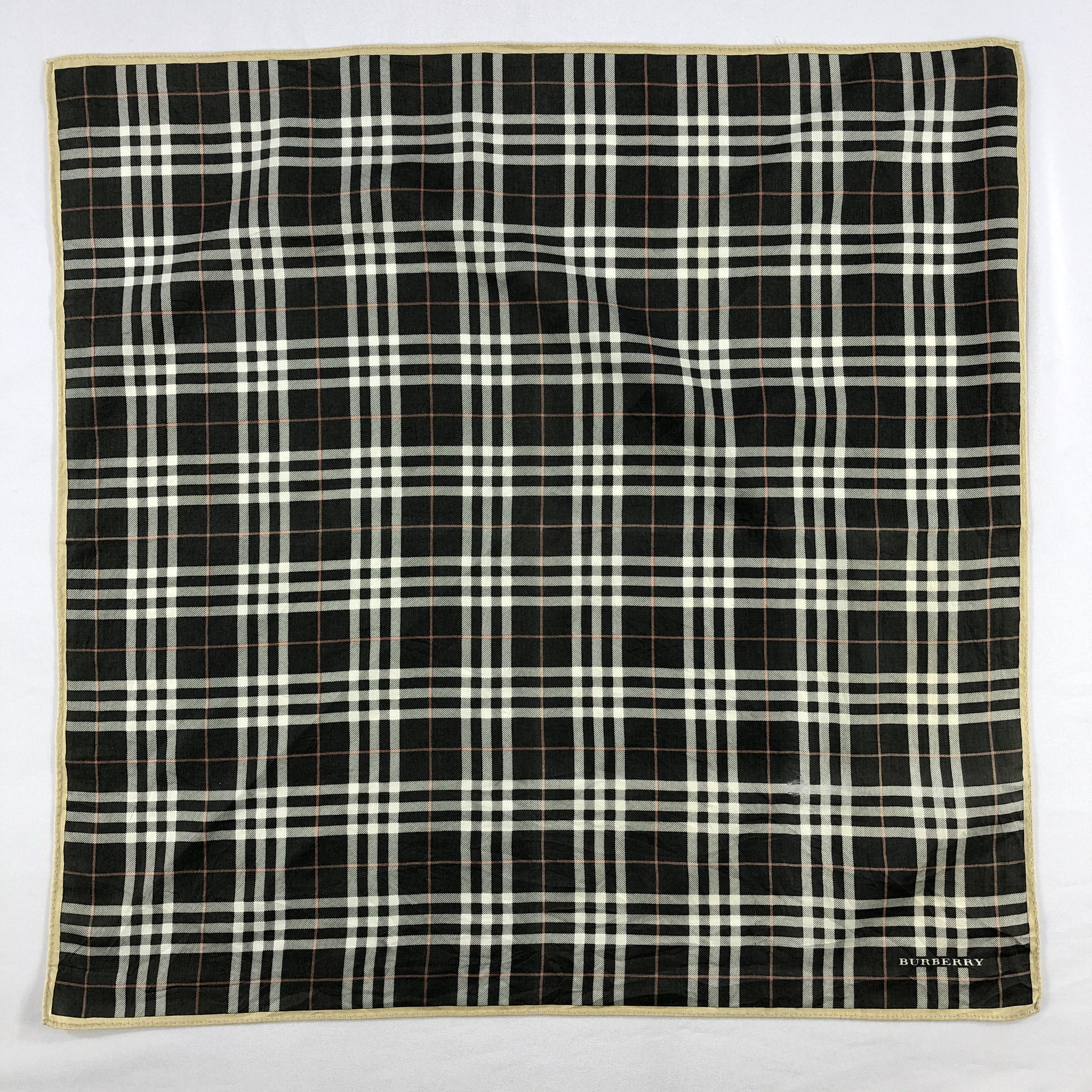 Burberry × Vintage Burberry Handkerchief / Neckerchief / Bandana Size ONE SIZE - 3 Thumbnail