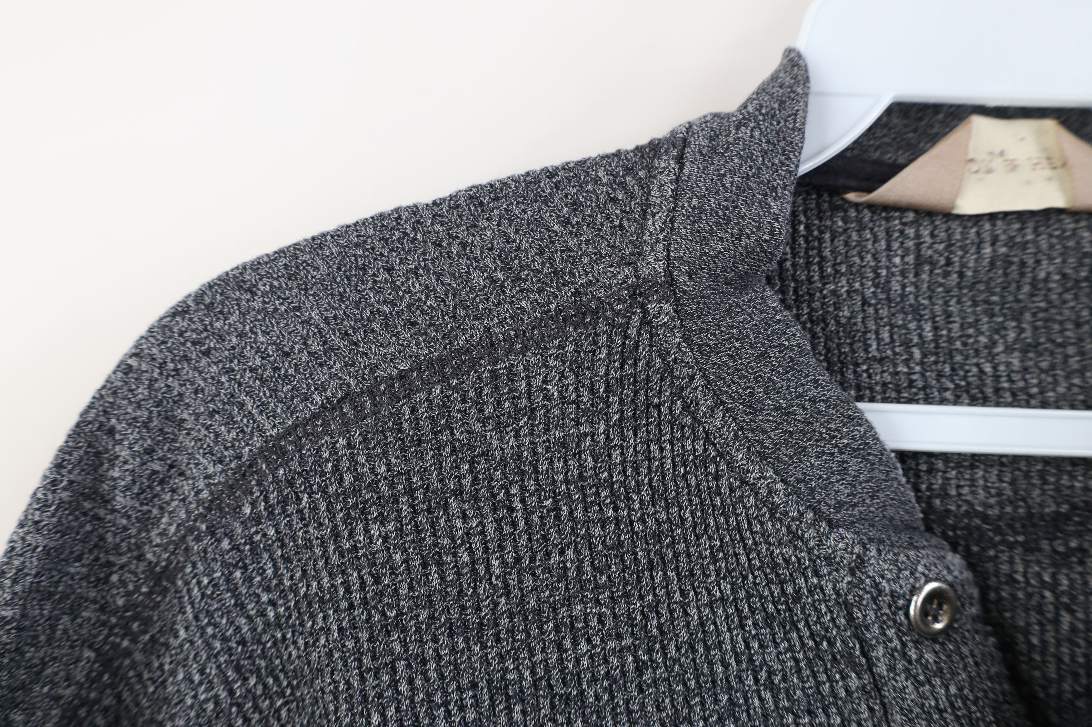 Vintage Vintage 90s Y2K Streetwear Knit Long Sleeve Henley T-Shirt Size US L / EU 52-54 / 3 - 5 Thumbnail
