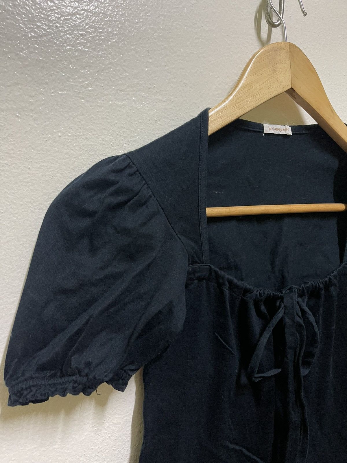 Vintage × Yves Saint Laurent Yves Saint Laurent Crop Top Size XS / US 0-2 / IT 36-38 - 2 Thumbnail