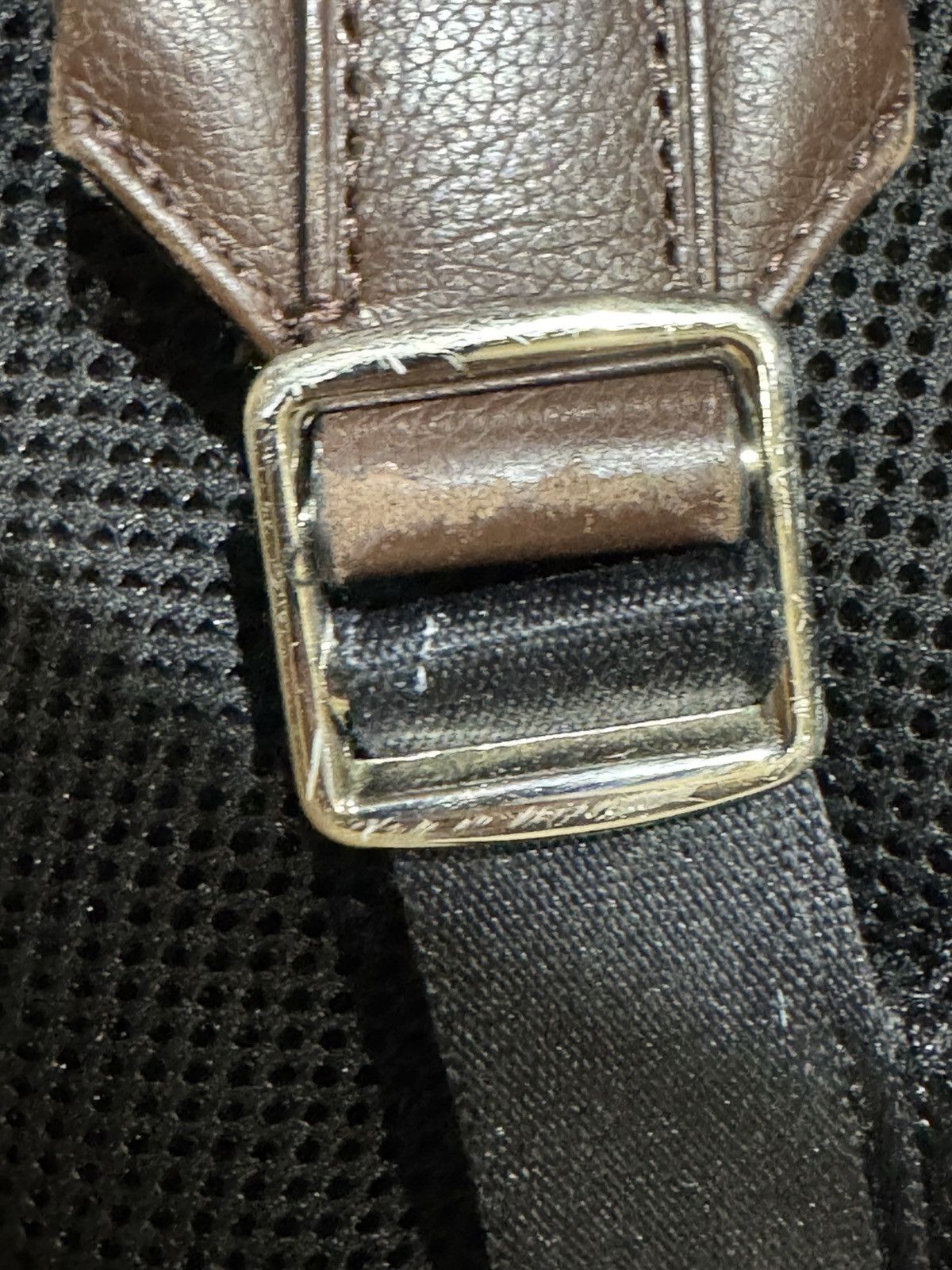Coach 2000s Vintage Coach Leather Backpack Brown Worn Scuffs Size ONE SIZE - 10 Thumbnail
