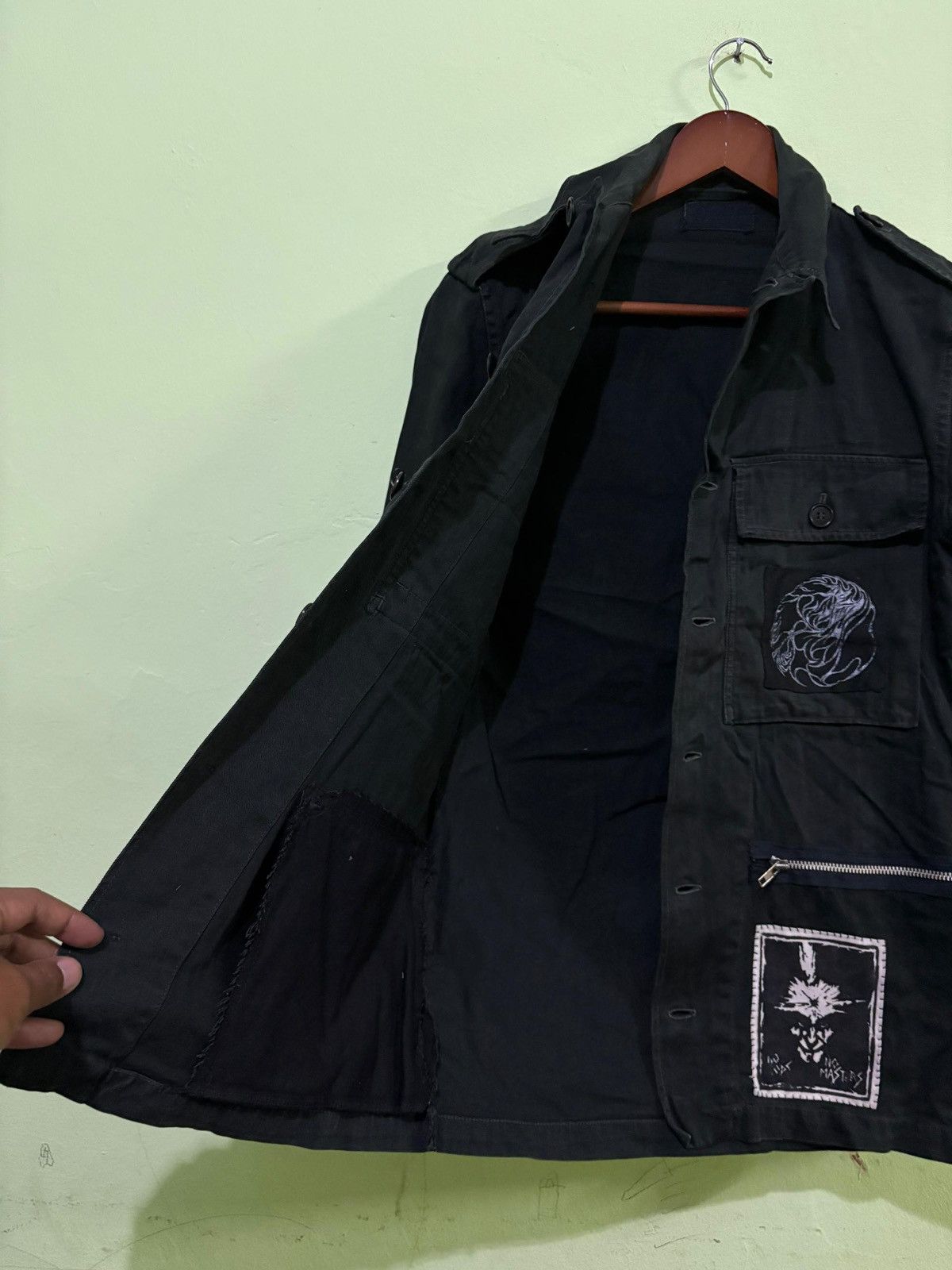 Vintage VTG 60's Neirynck Holvoet Military Jacket Custom Punk Rock Size US S / EU 44-46 / 1 - 5 Thumbnail