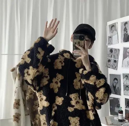 Japanese Brand × Vintage Bear hoodie Size US M / EU 48-50 / 2 - 4 Thumbnail