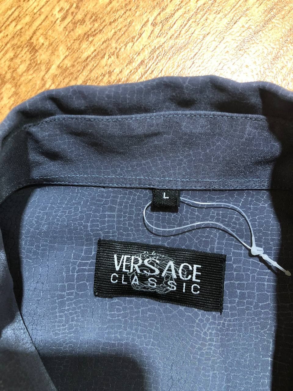 Versace Versace Classic Cotton short Sleeve Button Up Shirt Size US L / EU 52-54 / 3 - 2 Thumbnail