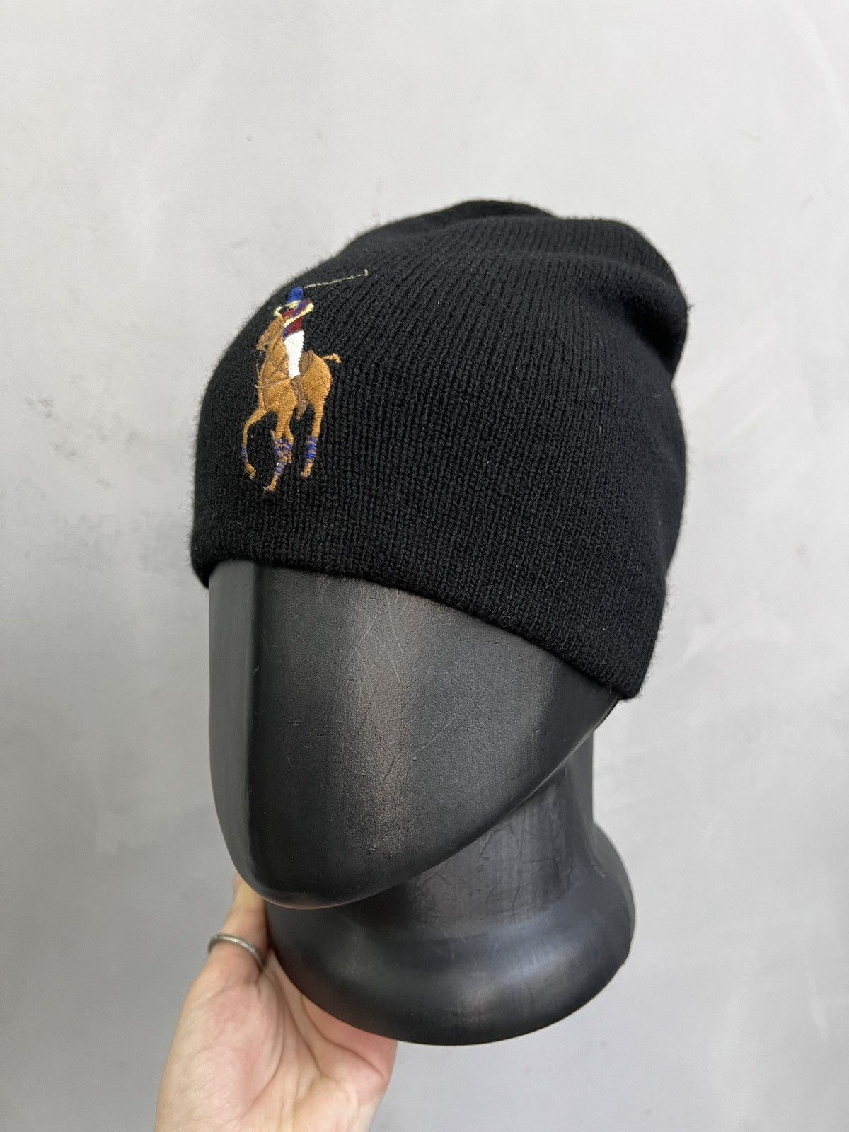 Polo Ralph Lauren Polo Ralph Lauren black big pony hat cap Size ONE SIZE - 3 Thumbnail