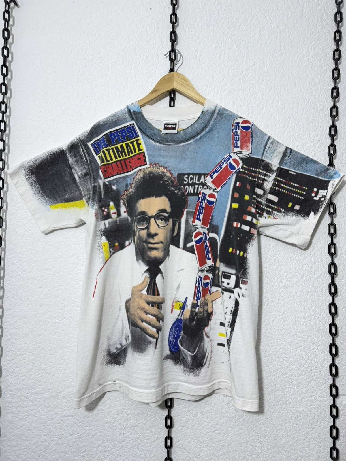 Vintage 90’s Kramer “The Pepsi Ultimate Challenge” AOP Size US L / EU 52-54 / 3 - 1 Thumbnail