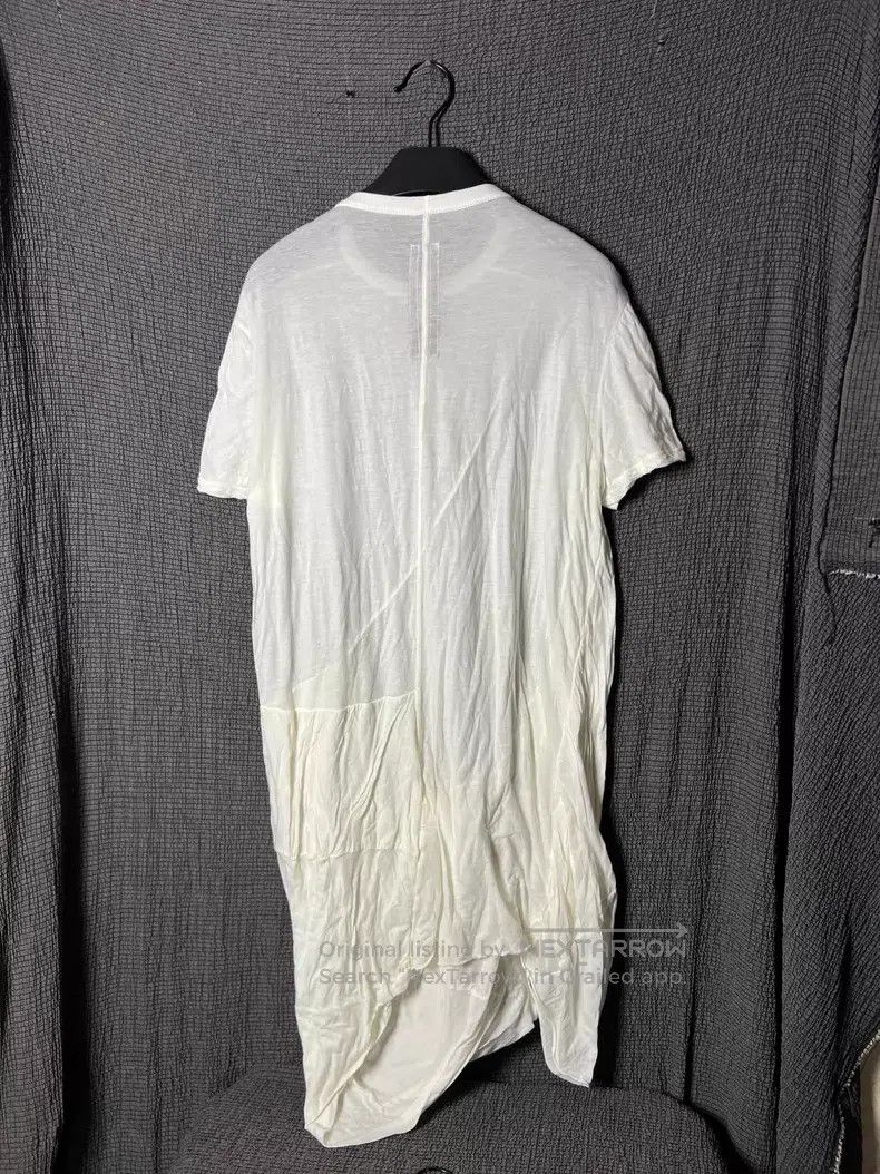 Rick Owens Rick Owens Spiral Twisted Geometric Patchwork Pleated T-Sh Size US S / EU 44-46 / 1 - 2 Thumbnail