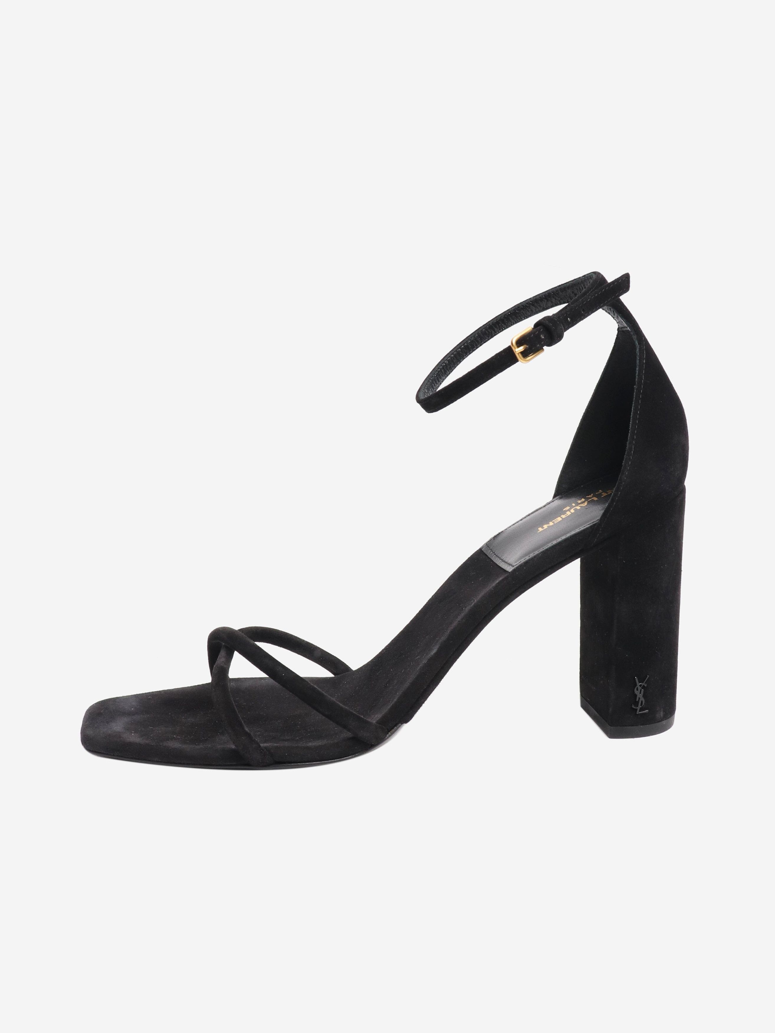 Other Black suede sandal heels - EU 40.5 Size US 9 / IT 39 - 1 Thumbnail