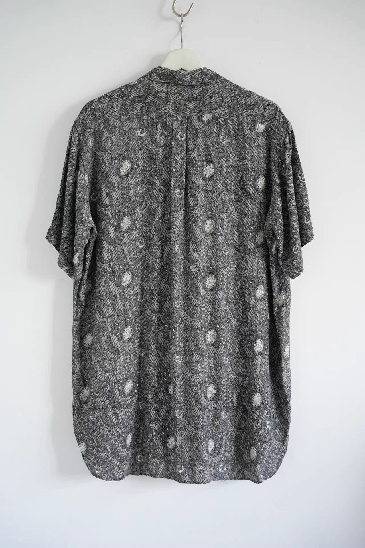 Yohji Yamamoto Yohji Yamamoto Tree of Life Short Sleeve Shirt K4 Size US L / EU 52-54 / 3 - 2 Thumbnail