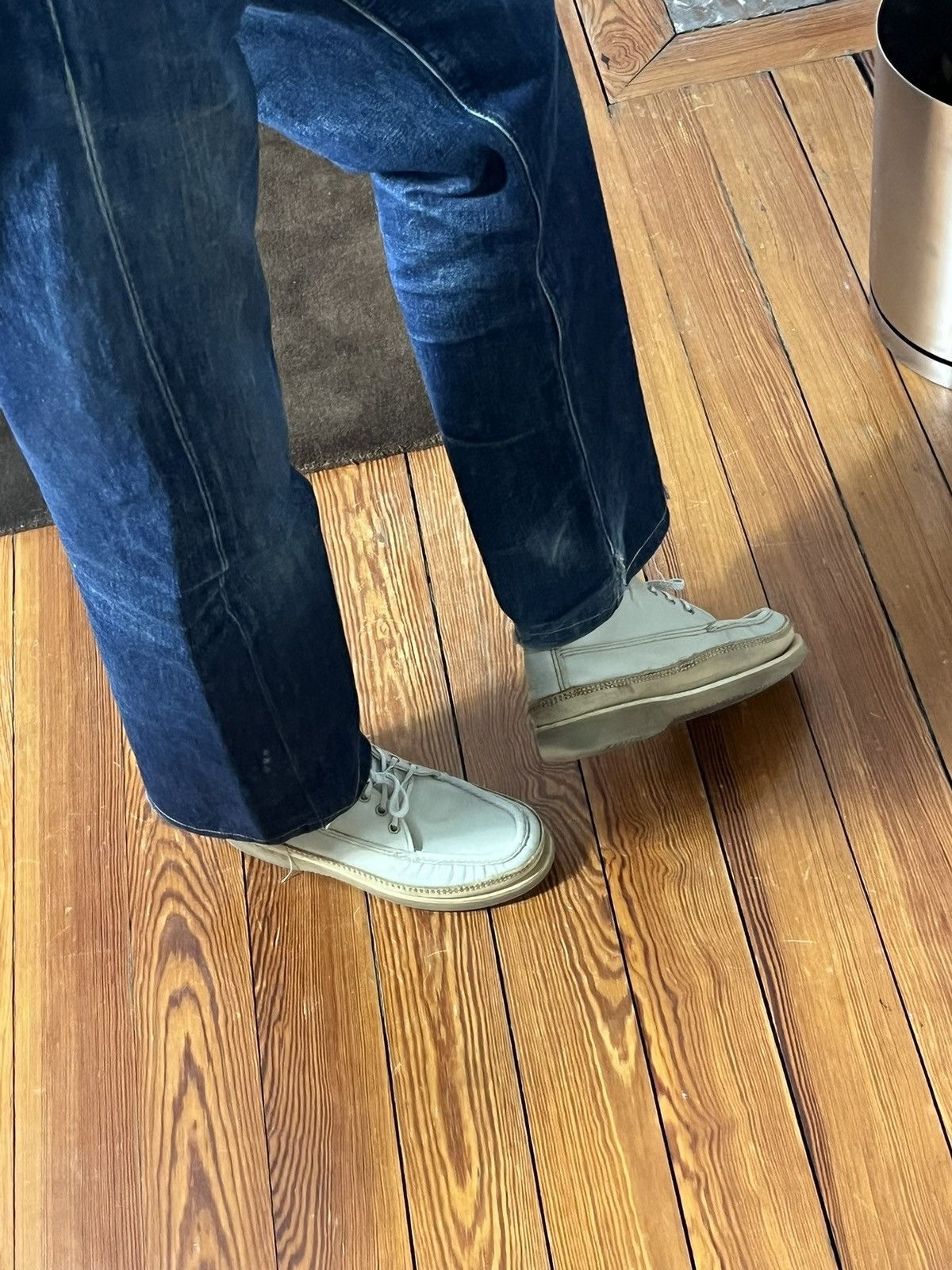 Russell Moccasin Co. Russell Moccasin – Moc Toe Boots in Beige Leather Size US 7.5 / EU 40-41 - 3 Thumbnail