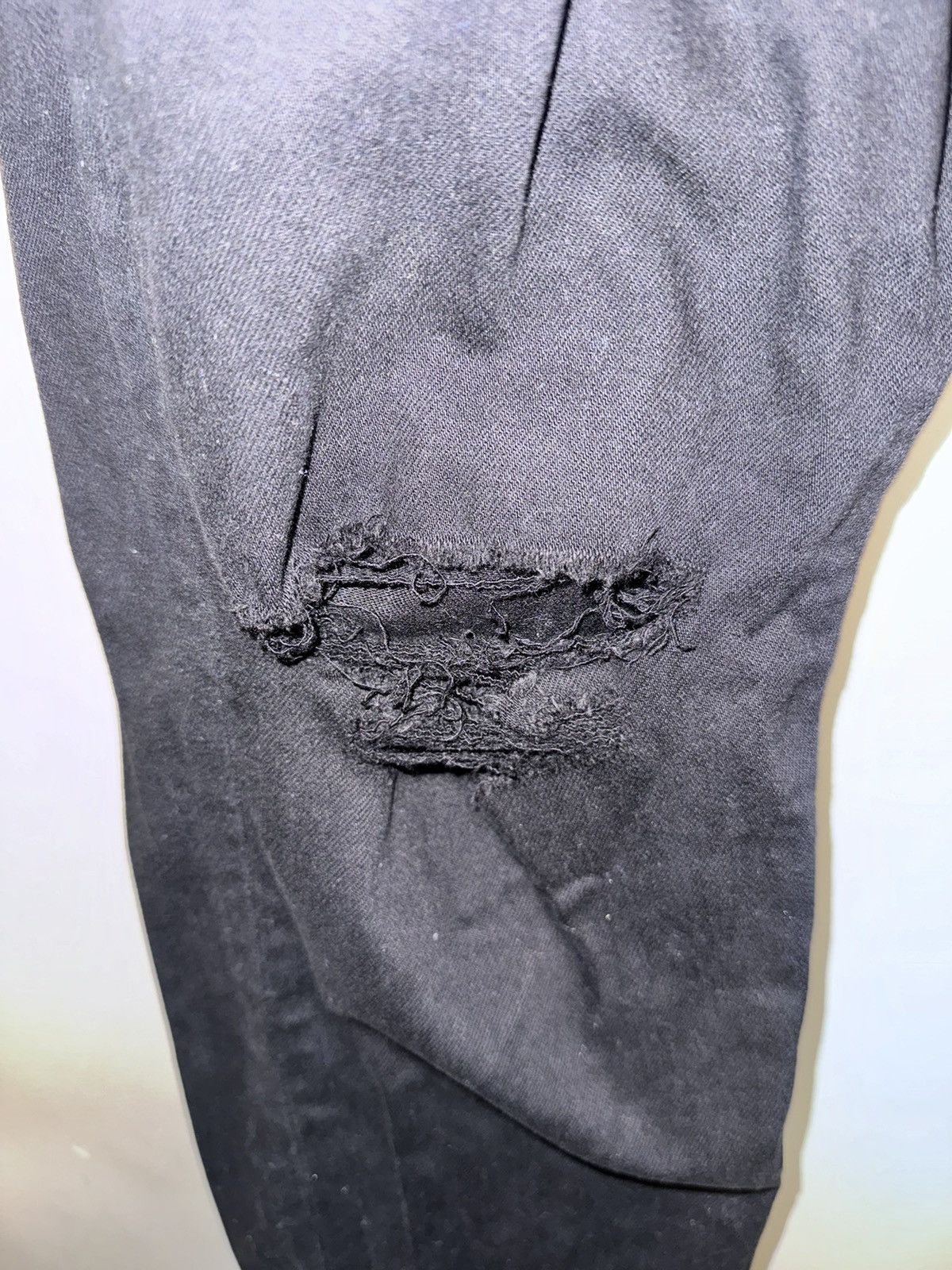 Acne Studios Acne Studios Town Black Fray Black Denim Jeans Size US 34 / EU 50 - 6 Thumbnail