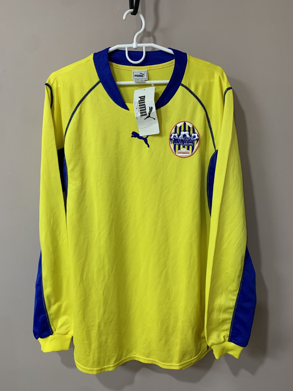 Nike × Puma × Vintage Montedio Yamagata Japan Vintage Football Shirt Puma Jersey Size US XL / EU 56 / 4 - 1 Thumbnail