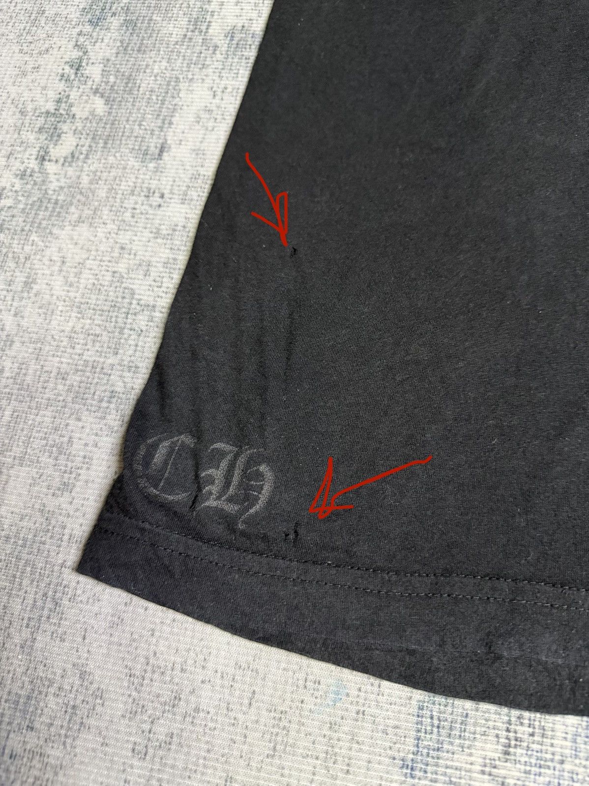 Chrome Hearts Chrome Hearts - Dagger Script Long Sleeves Size US XL / EU 56 / 4 - 13 Thumbnail
