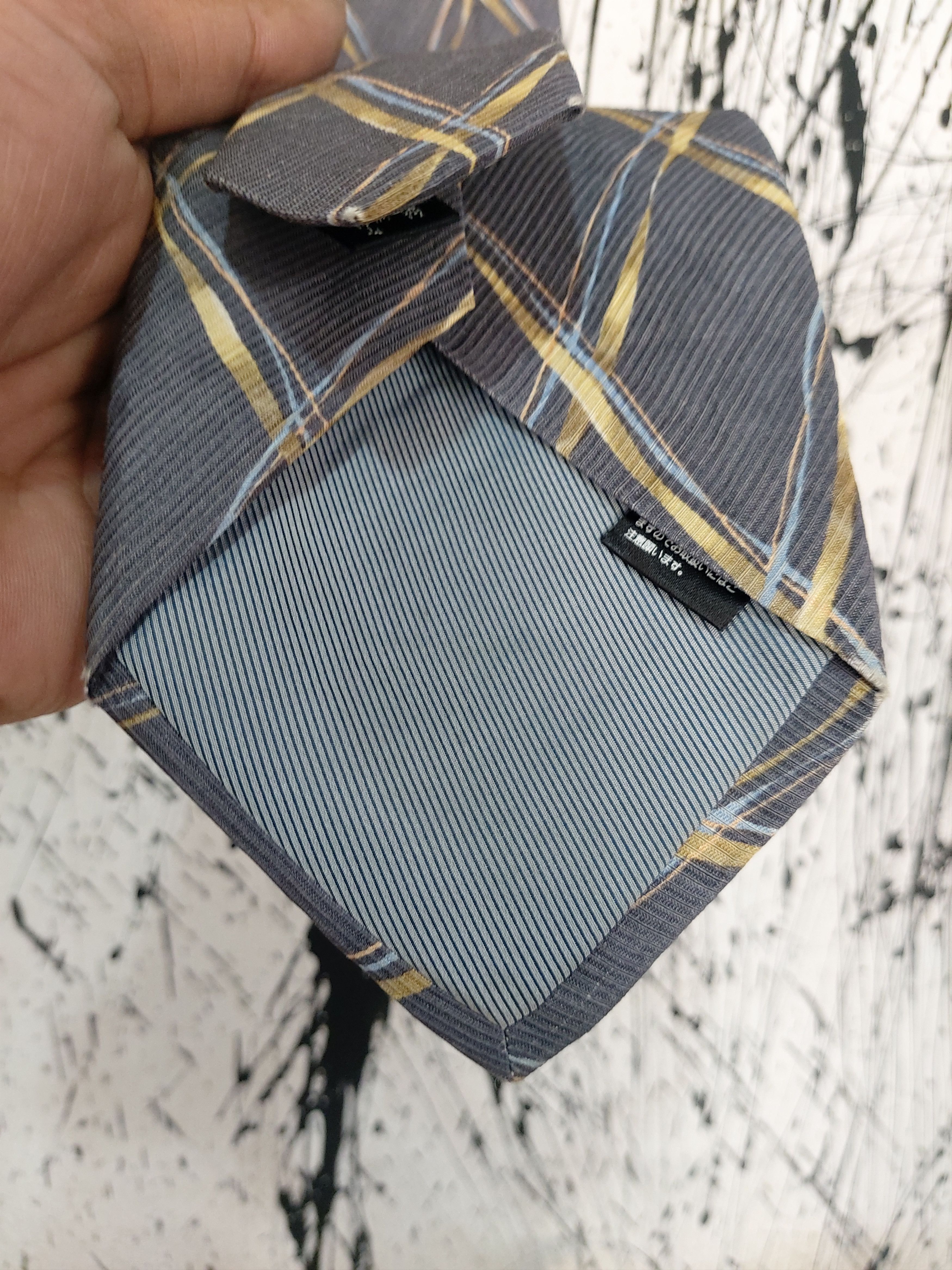 Issey Miyake ISSEY MIYAKE X PATTERN 100% SILK TIE Size ONE SIZE - 4 Thumbnail