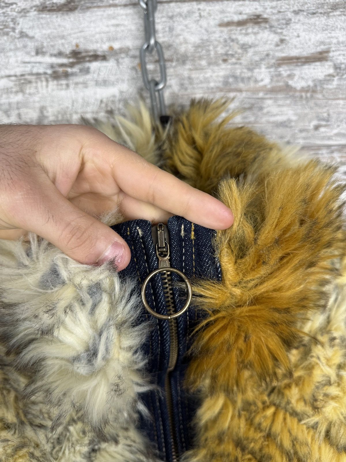 Miss Sixty Miss Sixty Fox Graphic Teddy Faux Fur Coat Y2K Sherpa Jacket Size S / US 4 / IT 40 - 10 Thumbnail