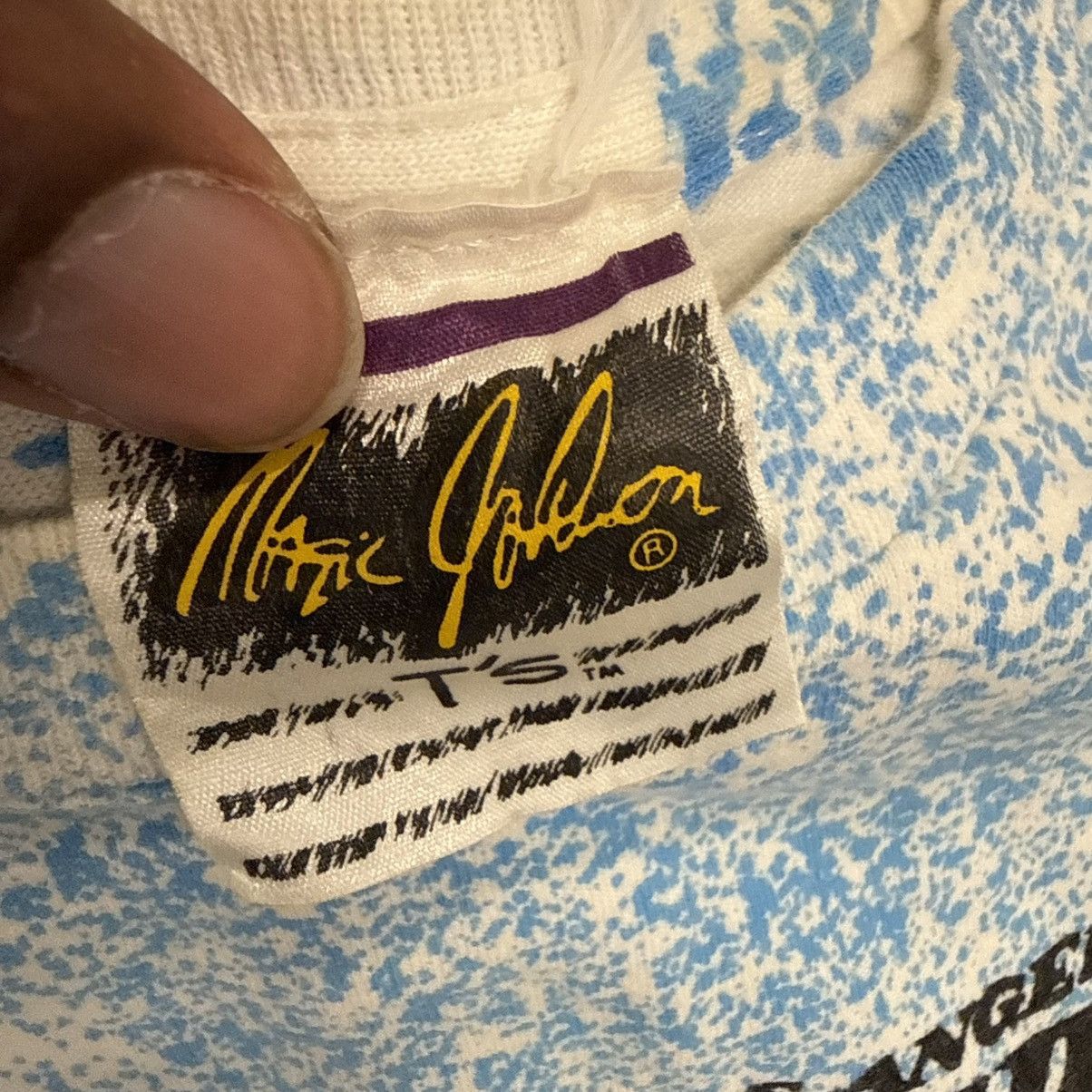 NBA VTG NBA MAGIC JOHNSON Los Angeles Lakers ALL OVER T-SHIRT Size US L / EU 52-54 / 3 - 5 Thumbnail