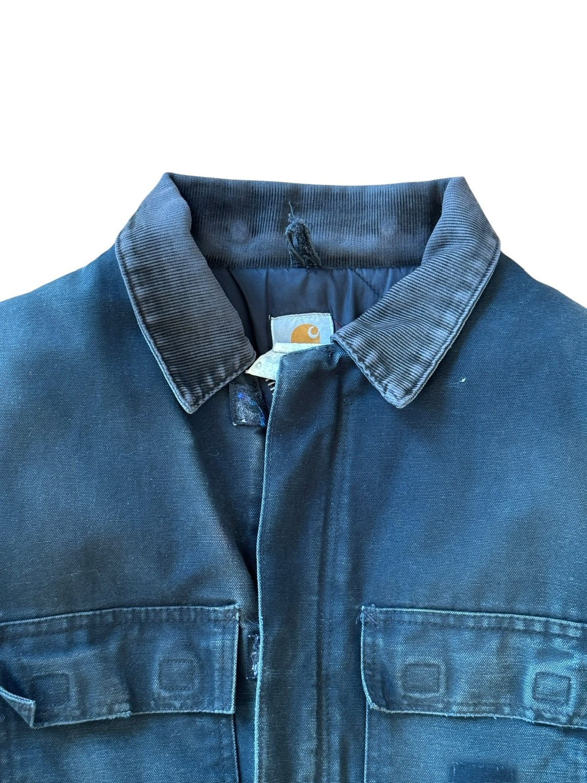 Carhartt CARHARTT VINTAGE 90s 00s Y2K DISTRESSED QUILTED JACKET FADED Size US XL / EU 56 / 4 - 12 Thumbnail