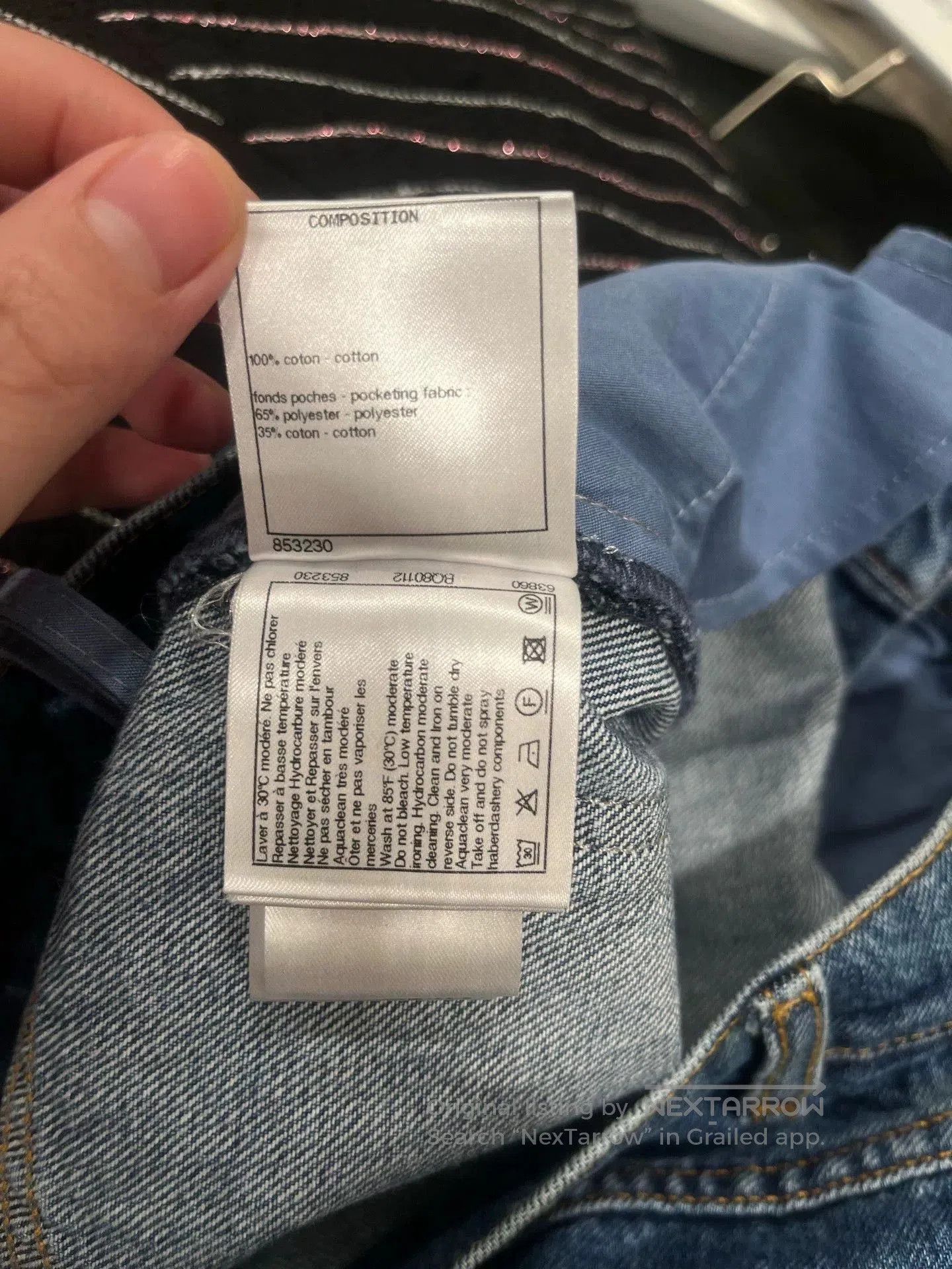Chanel Chanel 22k Blue Denim Jeans FR34. Size US 34 / EU 50 - 6 Thumbnail