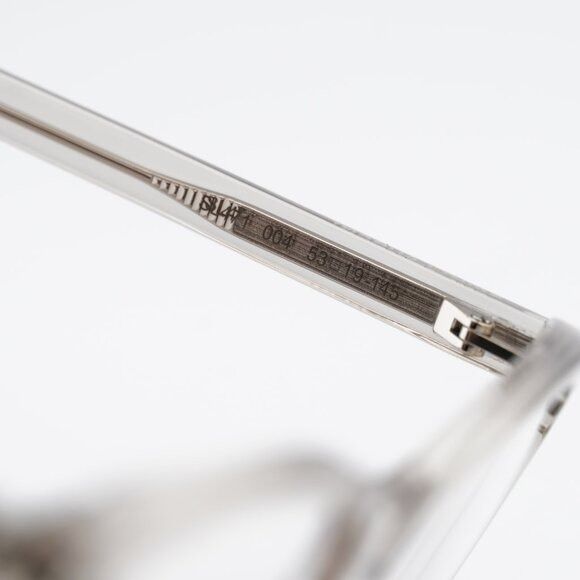 Saint Laurent Paris Saint Laurent SL471 004 Round Eyeglasses Transparent Beige Size ONE SIZE - 6 Thumbnail