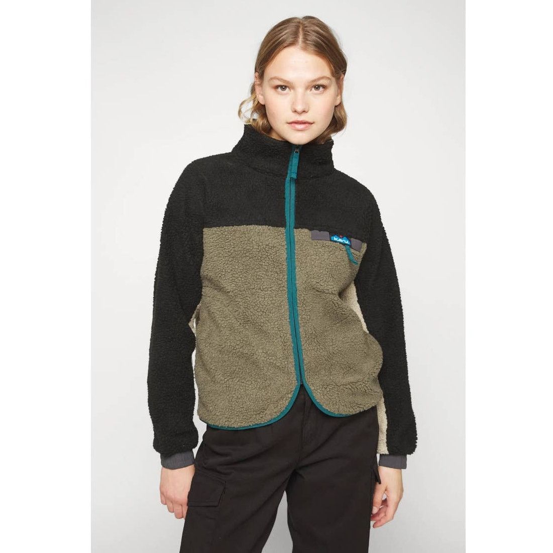 Urban Outfitters New Urban Outfitters Kavu Paneled Fleece Jacket $120 X-SMALL Size XS / US 0-2 / IT 36-38 - 8 Thumbnail