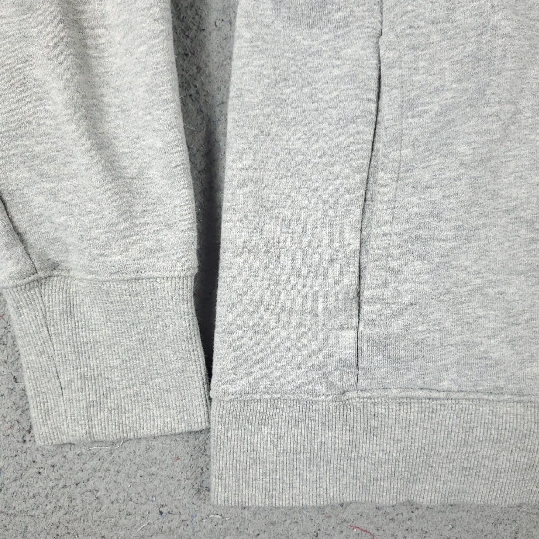 Champion Champion 1/4 Zip Pullover Sweater Womens Medium Gray Solid Knit Long Sleeve Casual Sports Size M / US 6-8 / IT 42-44 - 4 Thumbnail