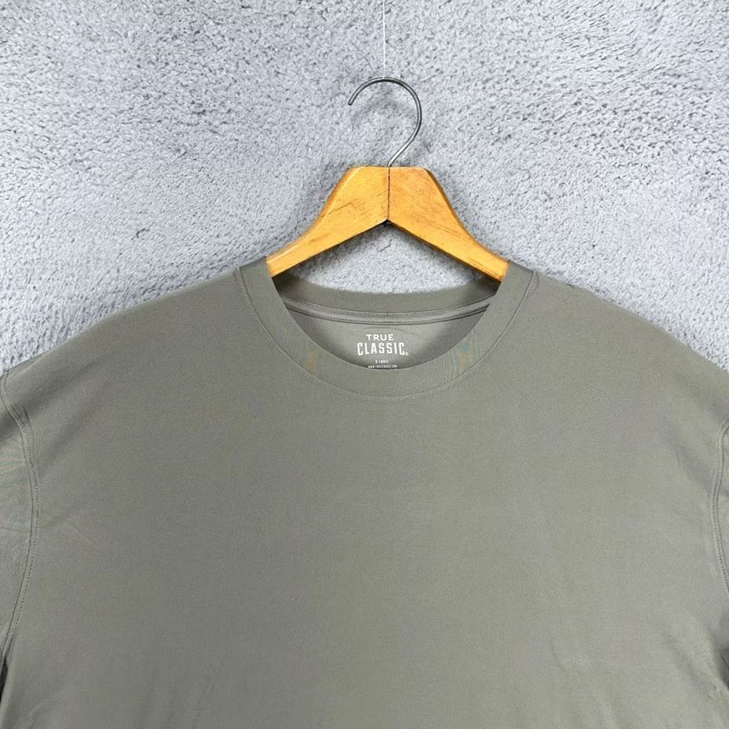 Vintage True Classic T-Shirt Mens 2XL Grey Athletic Stretch Short Sleeve Tee Adult NEW Size US XXL / EU 58 / 5 - 5 Thumbnail