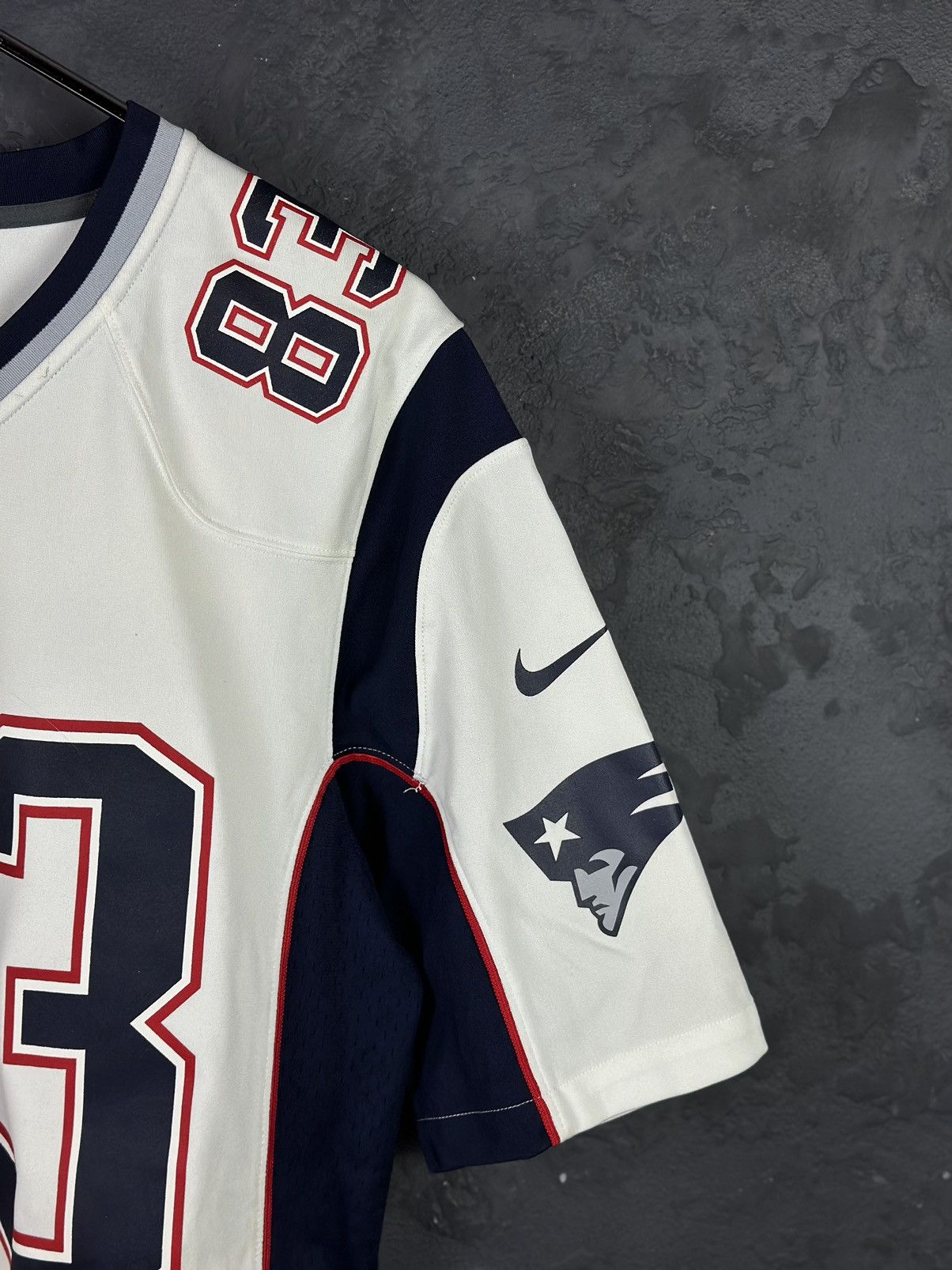 NFL × Nike Wes Welker New England Patriots Nike Limited Jersey - White Size US S / EU 44-46 / 1 - 7 Thumbnail