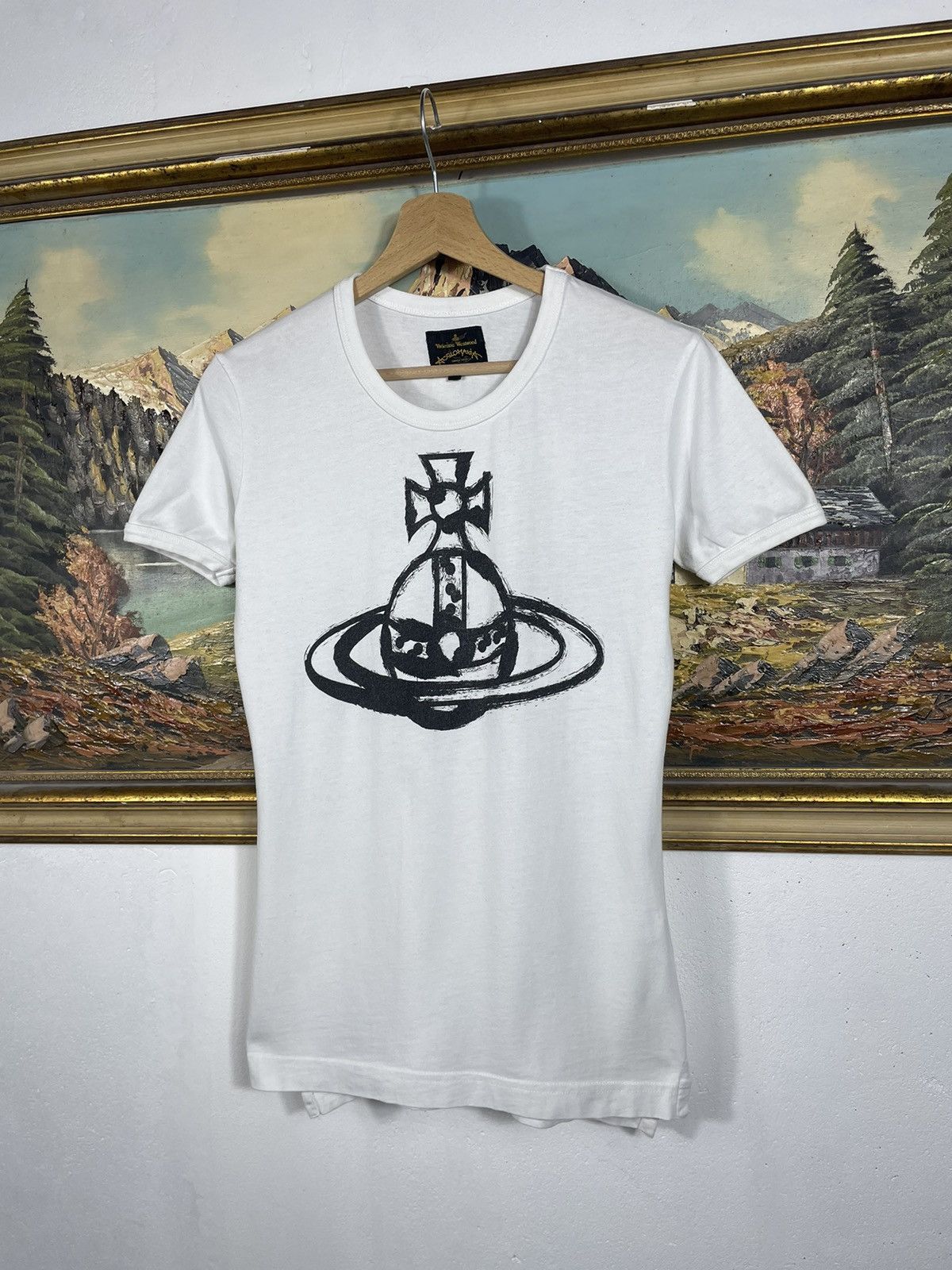 Designer × Vivienne Westwood Vivienne Westwood T-shirt Tee Orb Logo Avant Garde Archive Size XS / US 0-2 / IT 36-38 - 3 Thumbnail