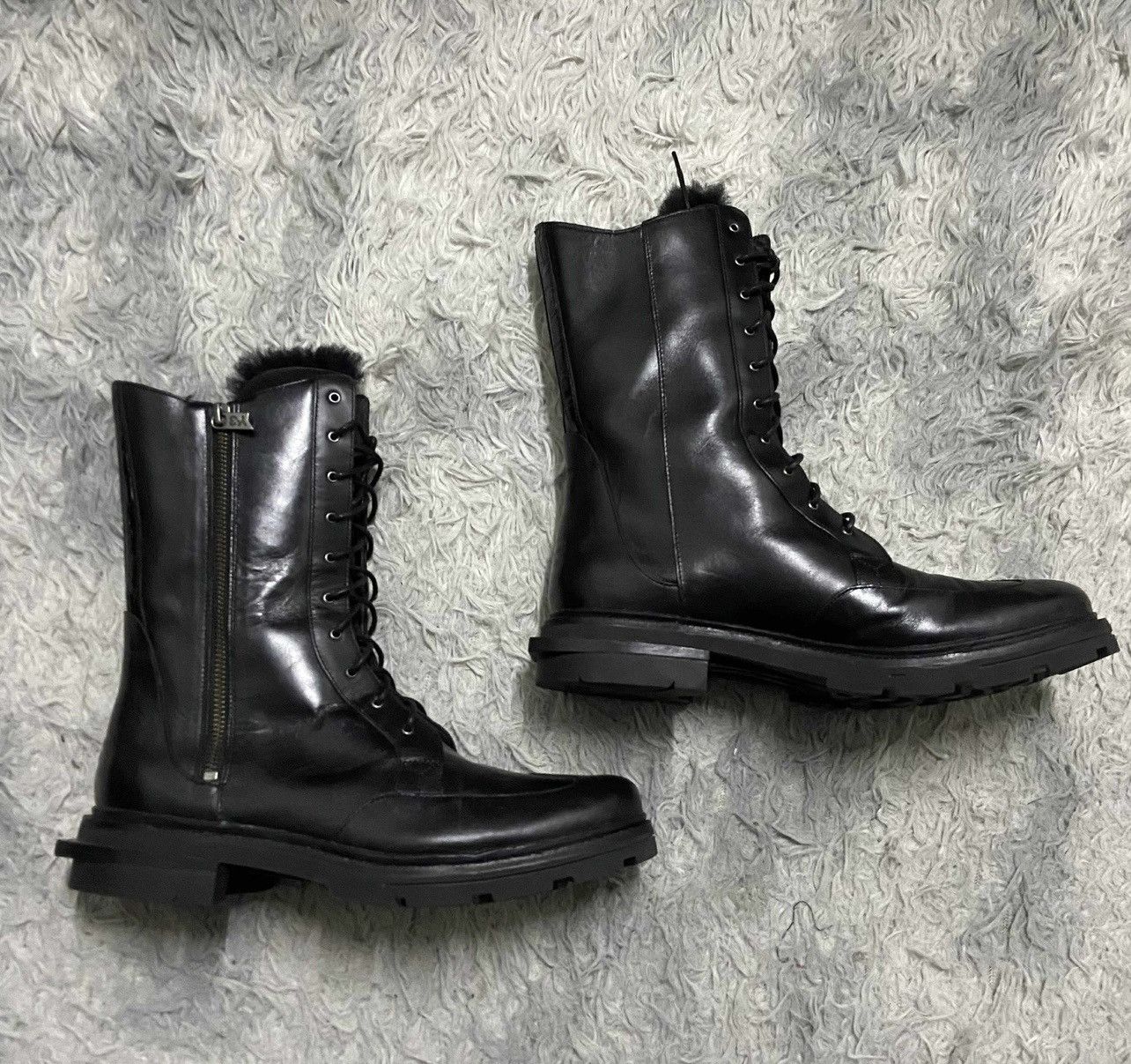 Yohji Yamamoto Y-3 YOHJI YAMAMOTO-BOOTS-FURR Size US 7 / EU 40 - 8 Thumbnail