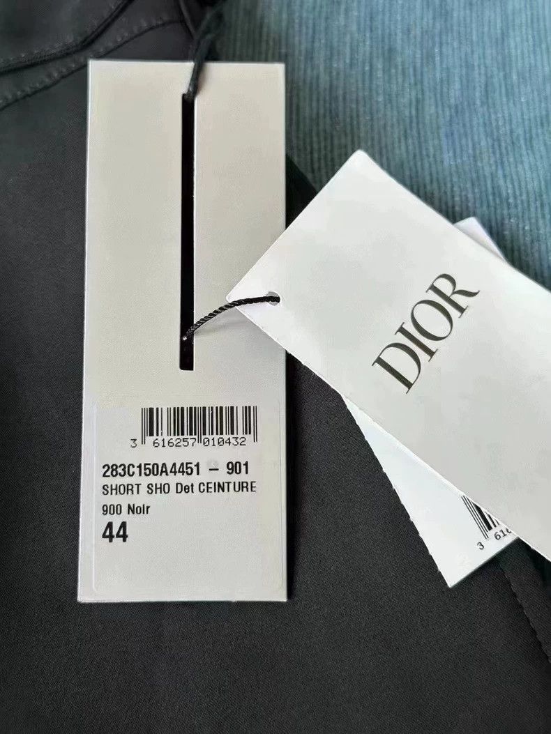 Dior Dior Black functional buckle shorts 2504-Nextarrow Size US 28 / EU 44 - 4 Thumbnail