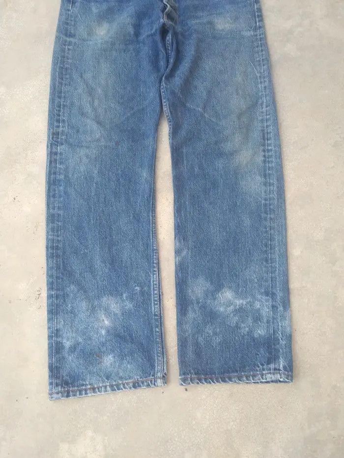 Levi's × Vintage 80s Vintage Levis 501 Made In USA Distressed Jeans 32x30 Size US 32 / EU 48 - 5 Thumbnail