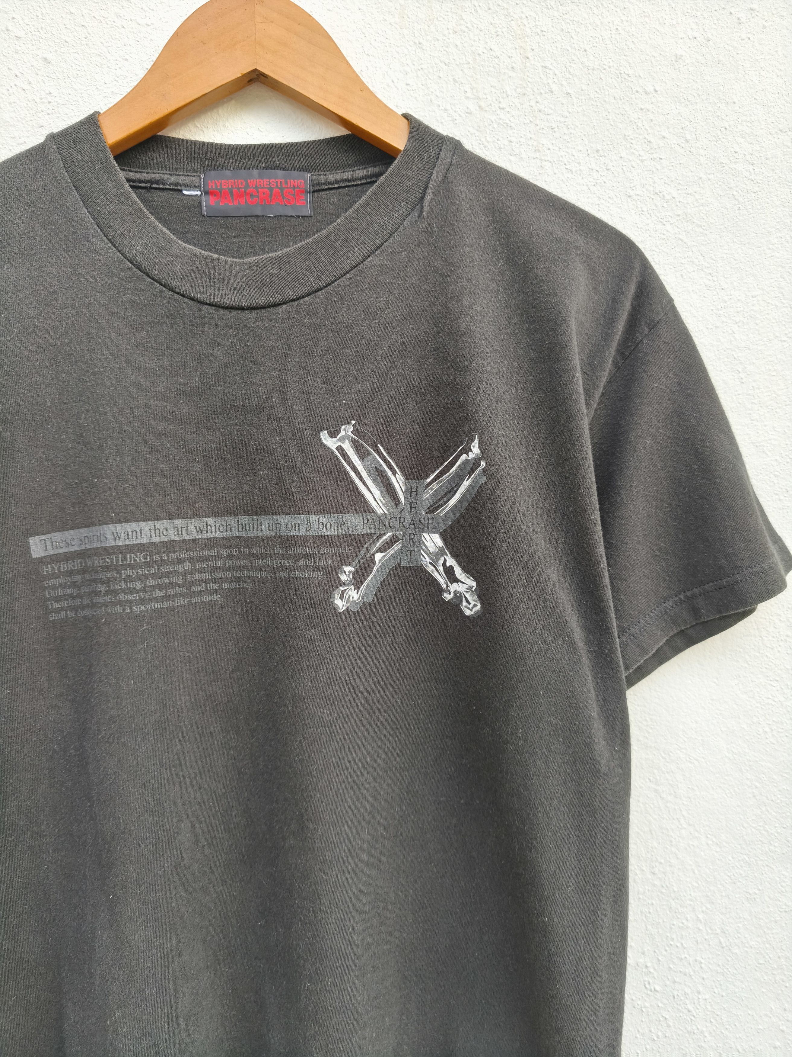 Japanese Brand 🔥 Hybrid Wrestling Pancrase t shirt Size US M / EU 48-50 / 2 - 2 Thumbnail