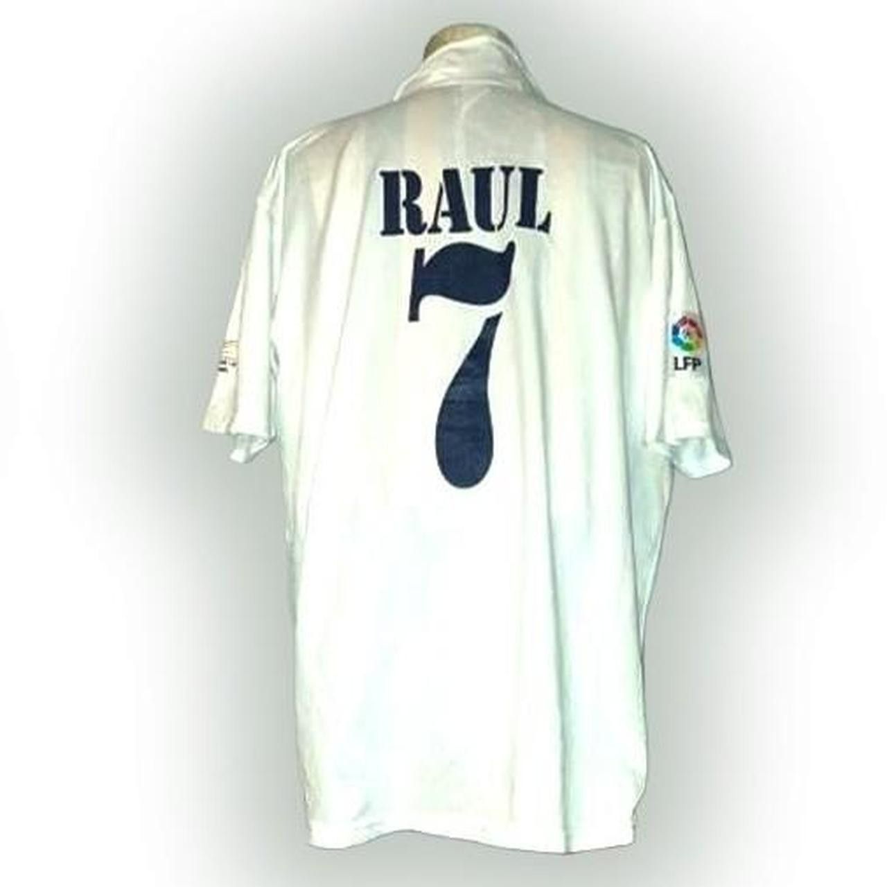 Adidas Real Madrid Spain 2001 2002 Home Shirt Jersey Size US XL / EU 56 / 4 - 1 Thumbnail