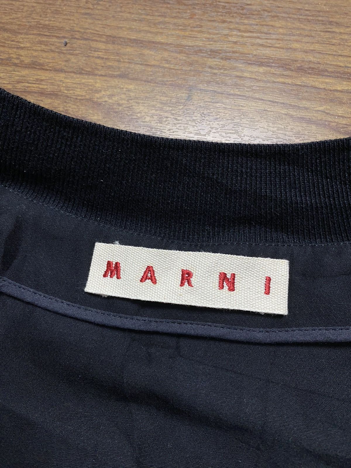 Marni Marni Black Bomber Jacket Size US S / EU 44-46 / 1 - 6 Thumbnail