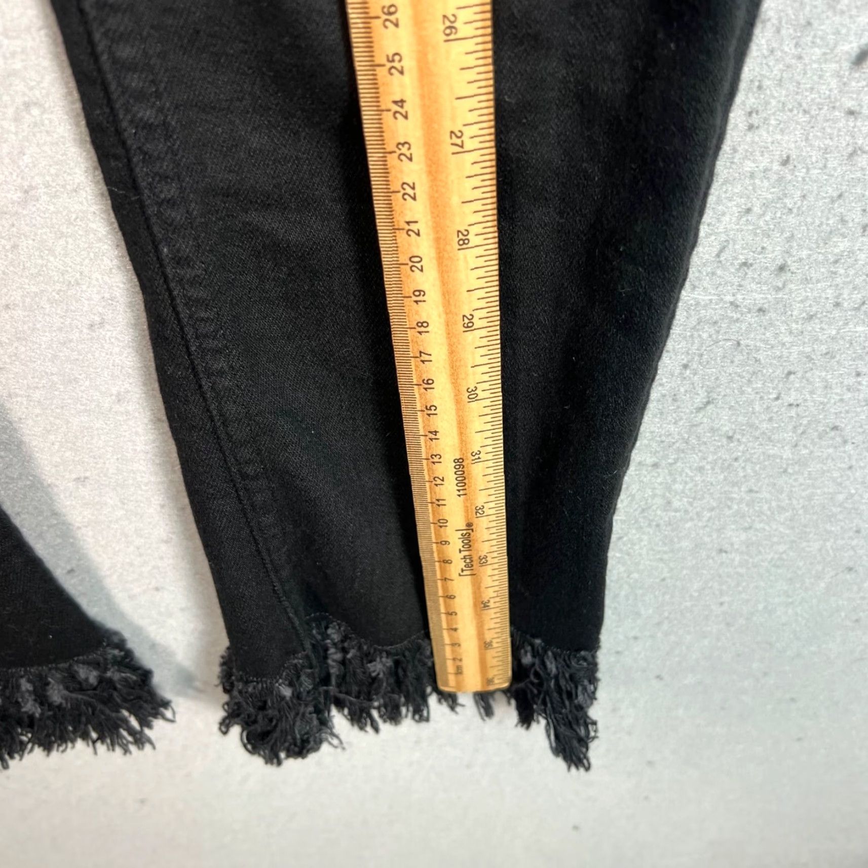 Maje Maje Black Skinny Jeans Size 34 Cotton Blend Womens Size 24" / US 00 / IT 34 - 7 Thumbnail