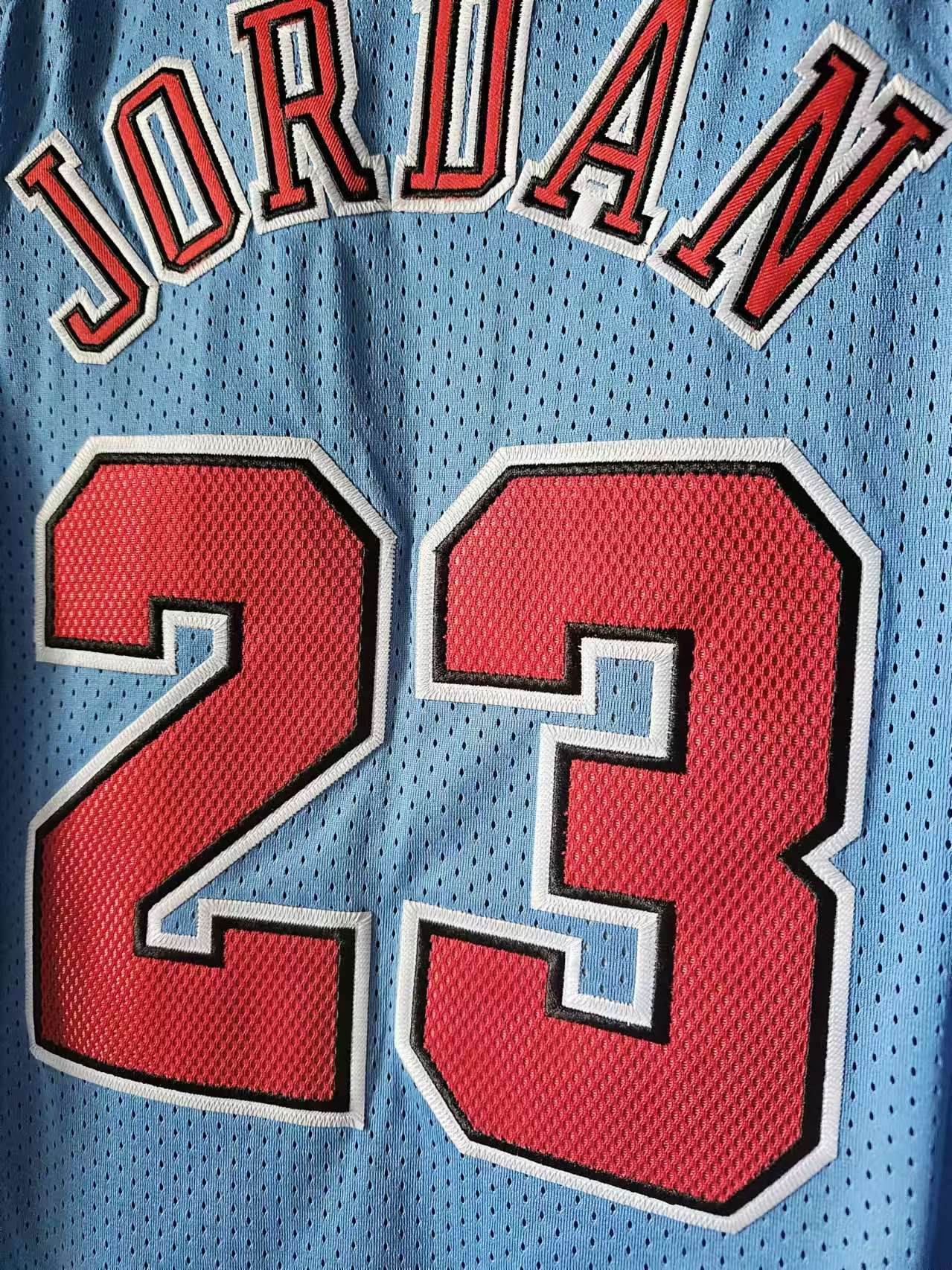 NBA Chicago Bulls #23 Michael Jordan Jersey Blue Size US L / EU 52-54 / 3 - 4 Thumbnail