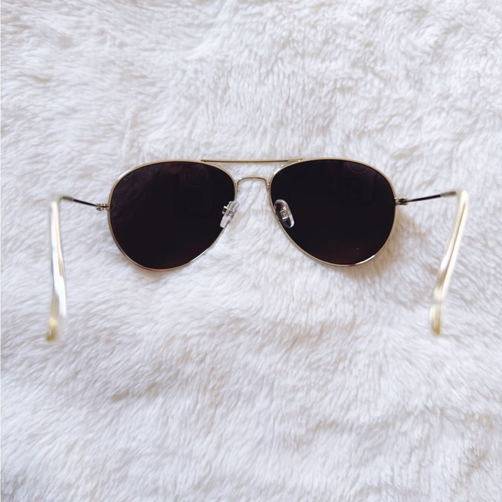Other Francine Silver W/ Mirrored Lenses Aviator Sunglasses Size ONE SIZE - 9 Thumbnail