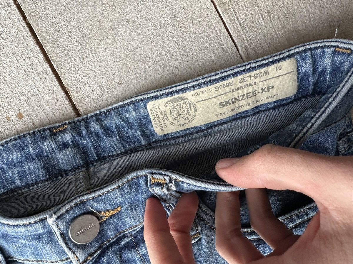 Diesel 🚨 DIESEL IFSIXWASNINE JEANS DENIM RARE Y2K FIT GOTHIC PUNK Size 27" / US 4 / IT 40 - 5 Thumbnail