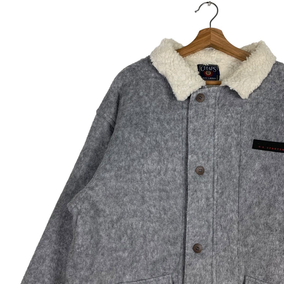 Chaps Ralph Lauren CHAPS RALPH LAUREN Sherpa Fleece Jacket #0041-C3 Size US L / EU 52-54 / 3 - 7 Thumbnail