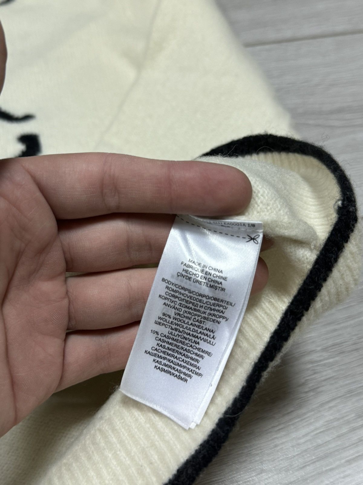 Polo Ralph Lauren POLO RL Ralph Lauren cashmere wool big logo sweater Size M / US 6-8 / IT 42-44 - 7 Thumbnail
